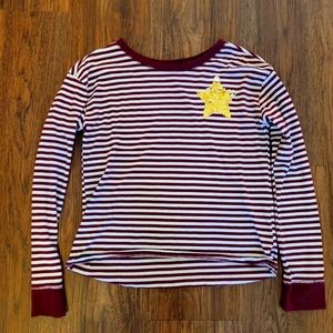 Justice Girls Long Sleeved Sequins Top